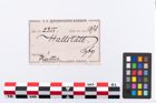 Etikett zu Keramikgefäß (NHMW-PRAE-002355)